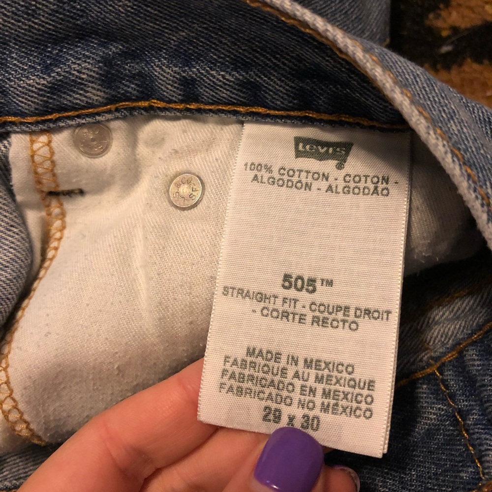 SOLD. Levi’s | Custom Vintage Distressed Shorts - Picture 7 of 8